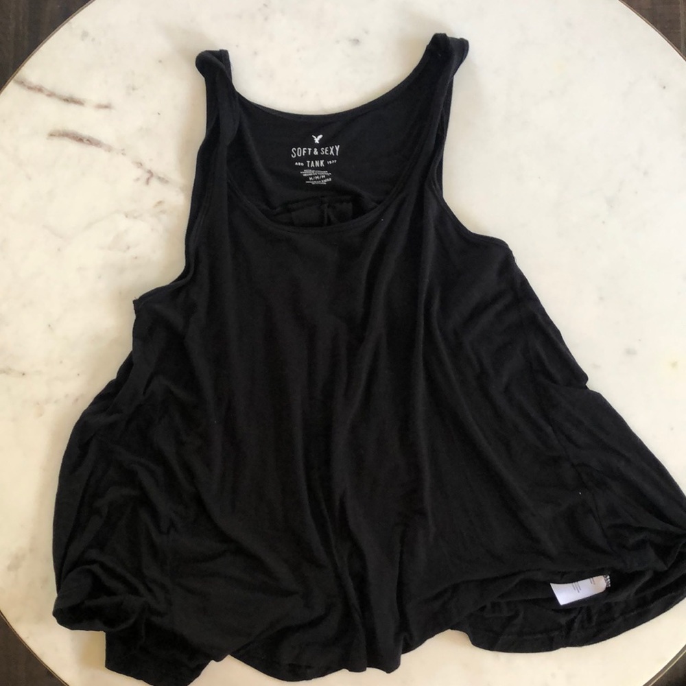American Eagle Soft & Sexy Black Tank